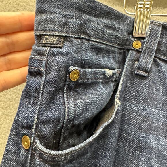 Citizens of Humanity Jeans Mens 32 (33x29 ACTUAL) Evans Relaxed Fit Blue Denim - Picture 10 of 11